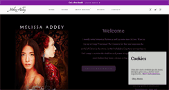 Desktop Screenshot of melissaaddey.com